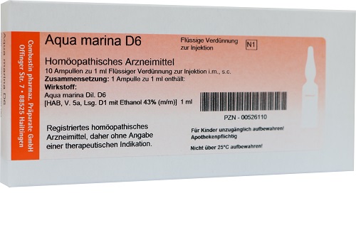 AQUA MARINA D 6 Ampullen